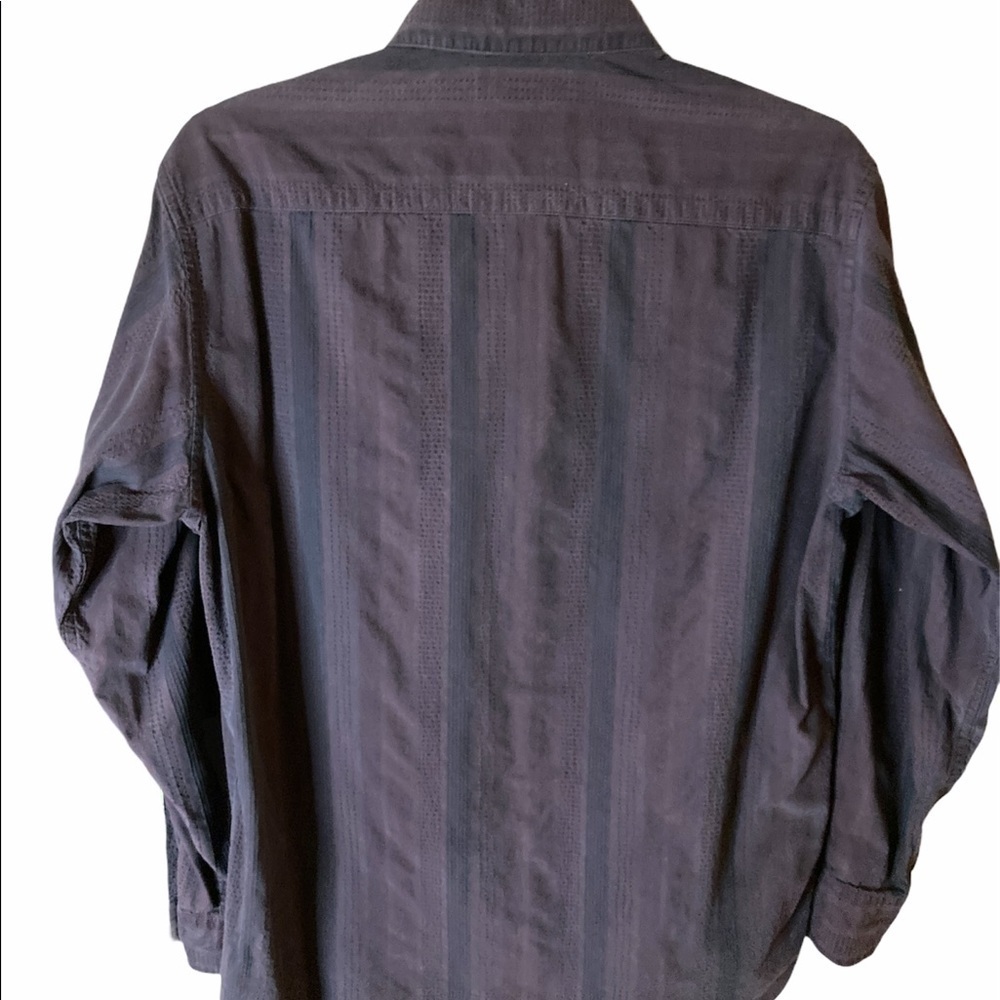Long Sleeves Burgyndy Shirt - Picture 3 of 5